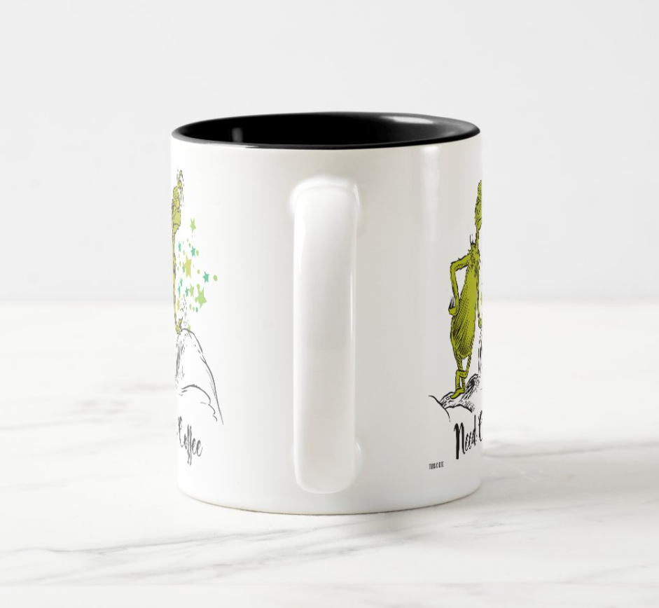 Create a colorful mug with a personalized design