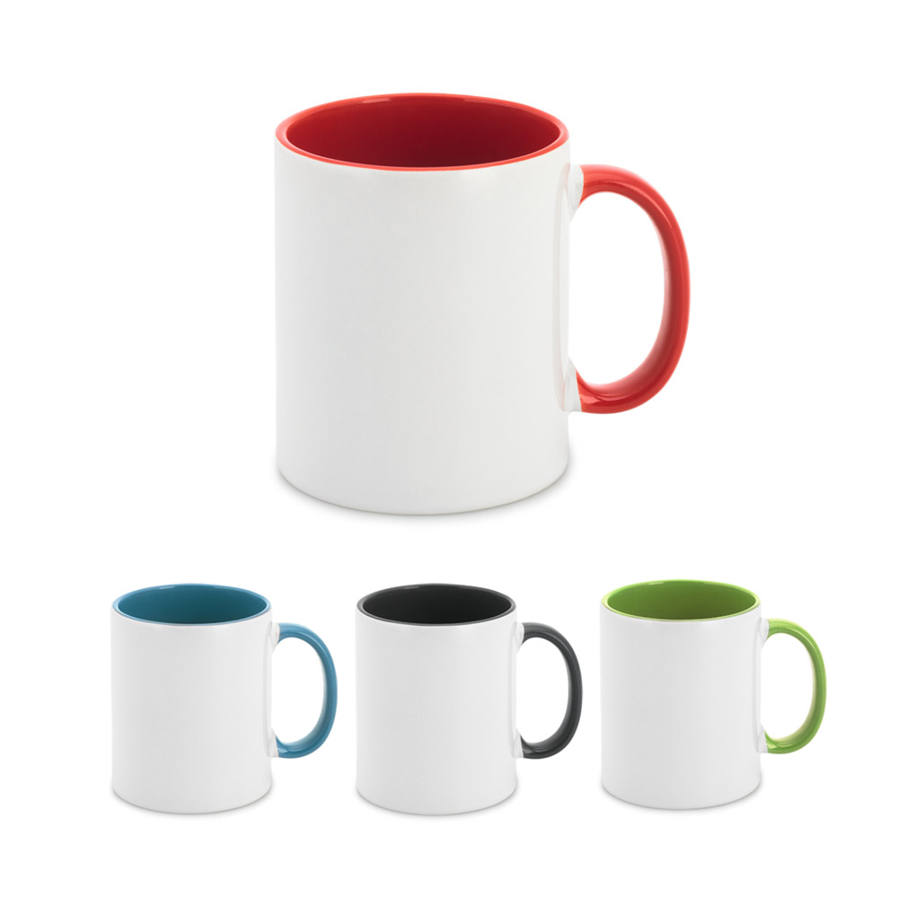 Create a colorful mug with a personalized design